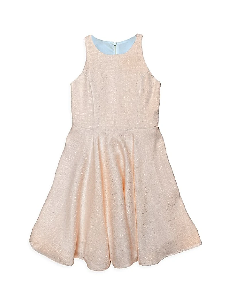Girl's Racerback Jaquard Dress