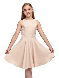 Girl's Racerback Jaquard Dress
