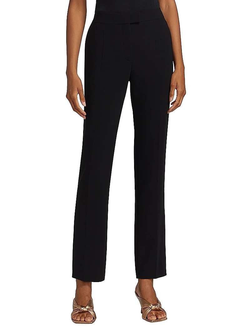 Todd Straight-Leg Crop Pants