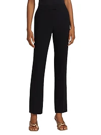 Todd Straight-Leg Crop Pants