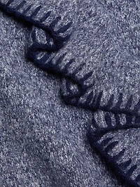 Rene Ruffle-Trim Sweater