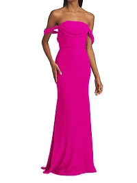 Andree Off-The-Shoulder Gown