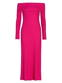 Espen Off-The-Shoulder Sweaterdress
