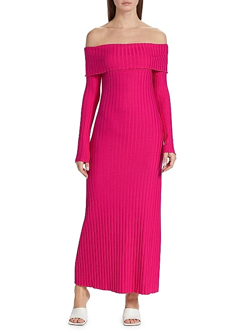 Espen Off-The-Shoulder Sweaterdress