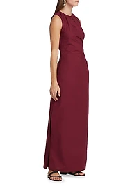 Dion Cotton Cut-Out Maxi Dress