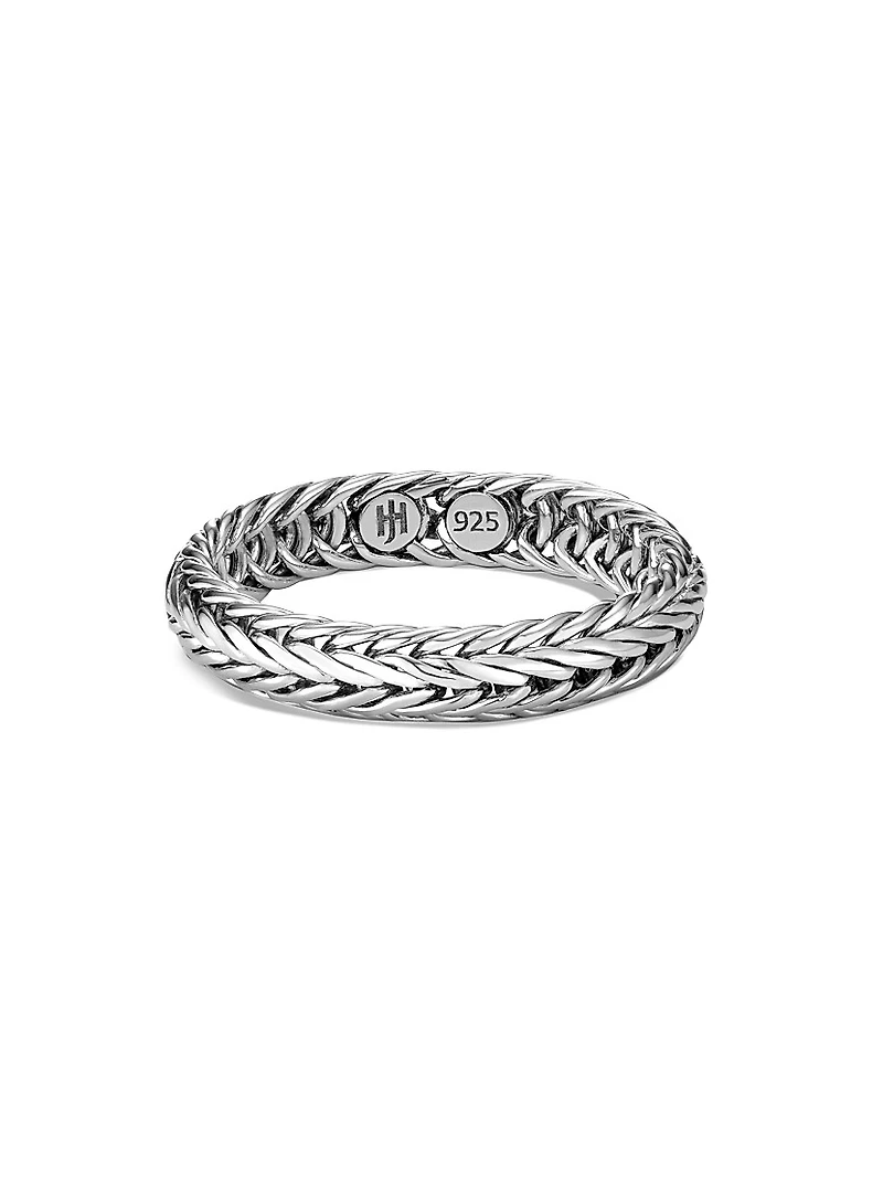 Kami Sterling Silver Chain Ring