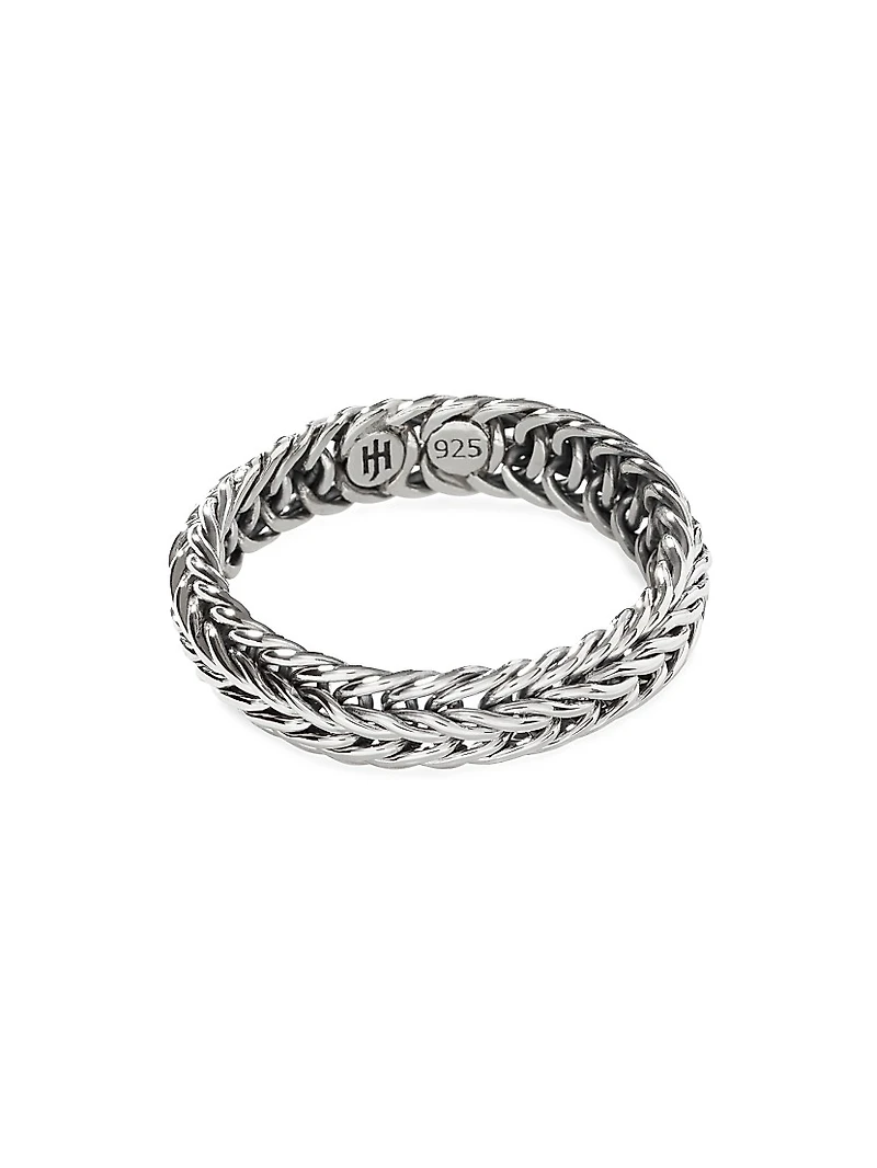 Kami Sterling Silver Chain Ring