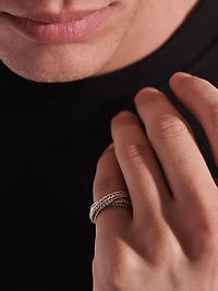 Kami 14K Yellow Gold Interlocked Chain Ring