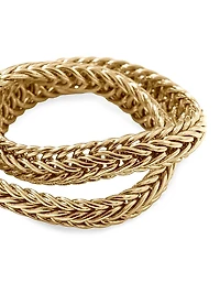 Kami 14K Yellow Gold Interlocked Chain Ring