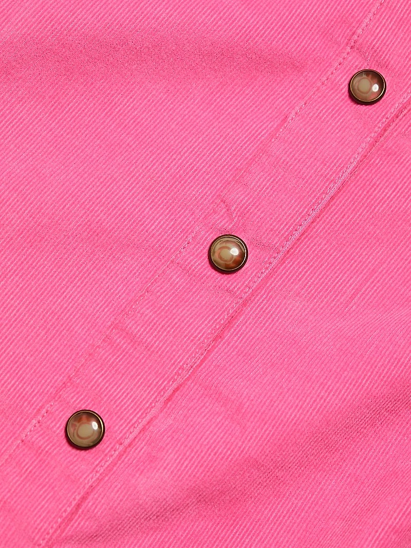 Wylan Cotton Corduroy Western-Style Shirt