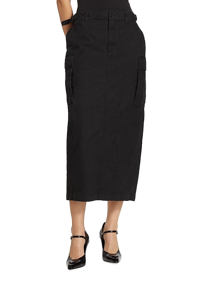 Cargo Midi-Skirt