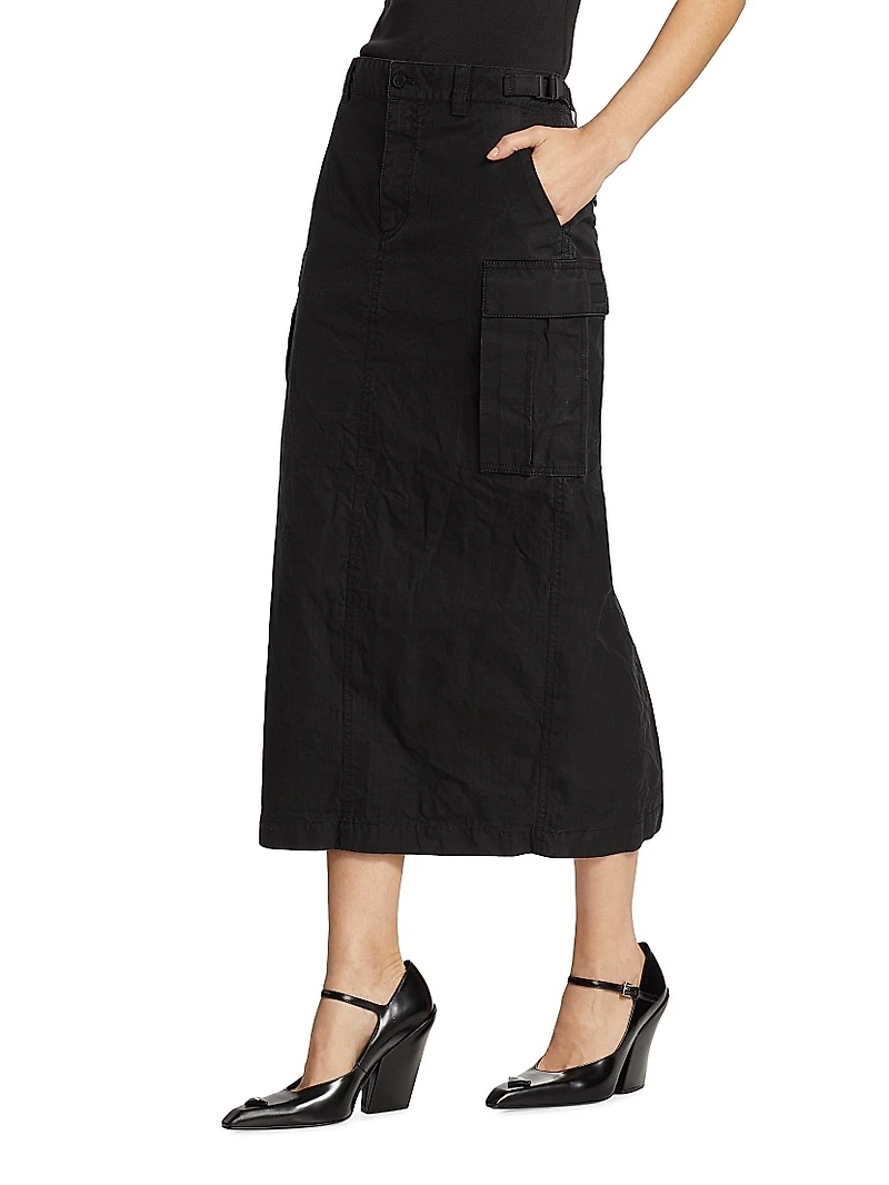 Cargo Midi-Skirt