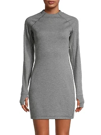 Nova Mock Turtleneck Body-Con Minidress
