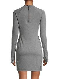 Nova Mock Turtleneck Body-Con Minidress