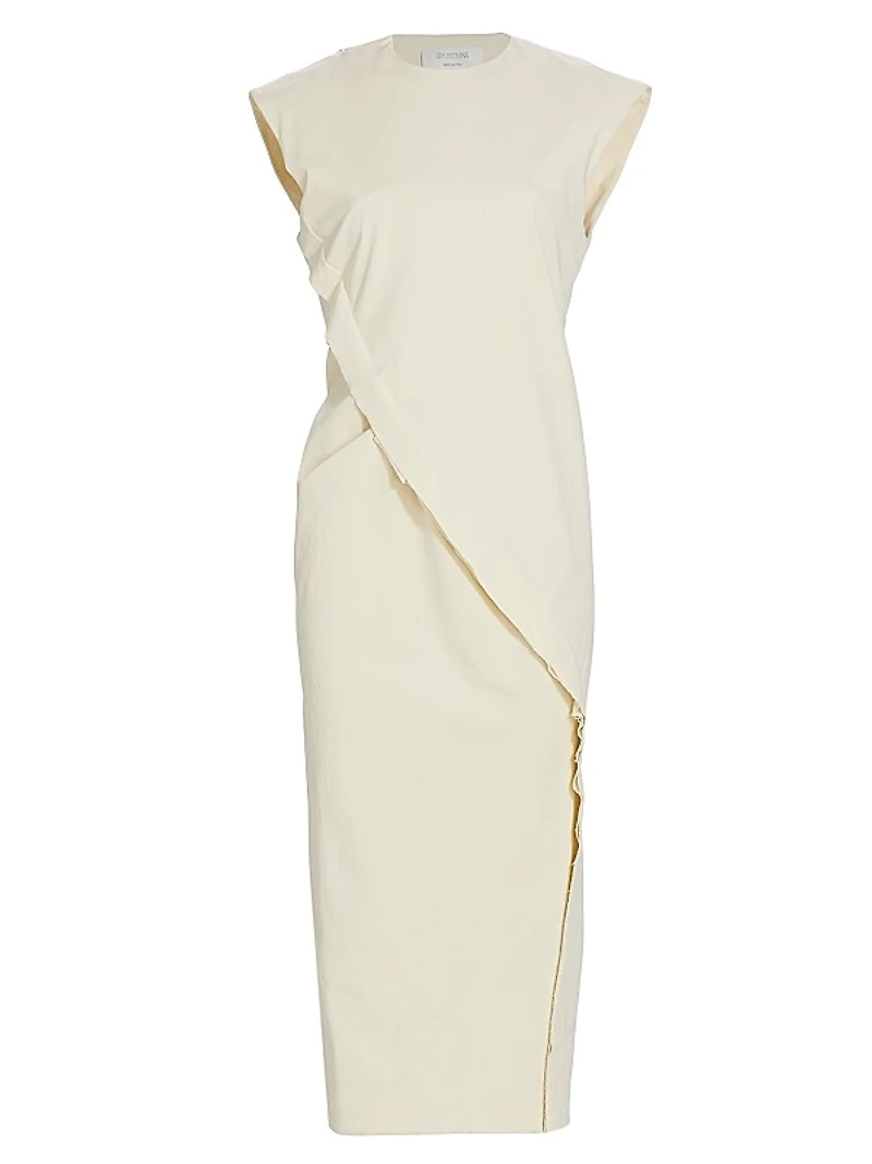Tiberio Wrap Midi-Dress