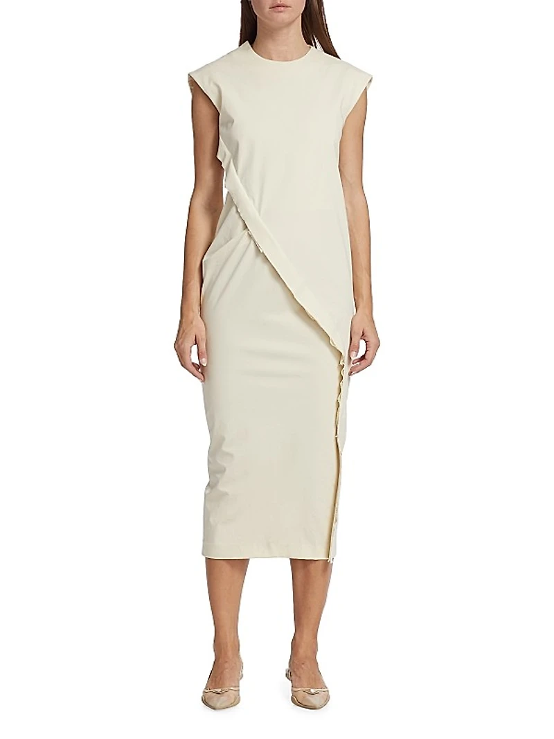 Tiberio Wrap Midi-Dress