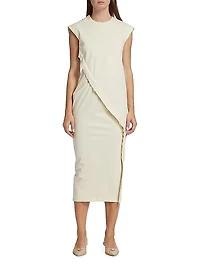 Tiberio Wrap Midi-Dress
