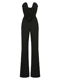 Gabriel Strapless Corset Jumpsuit