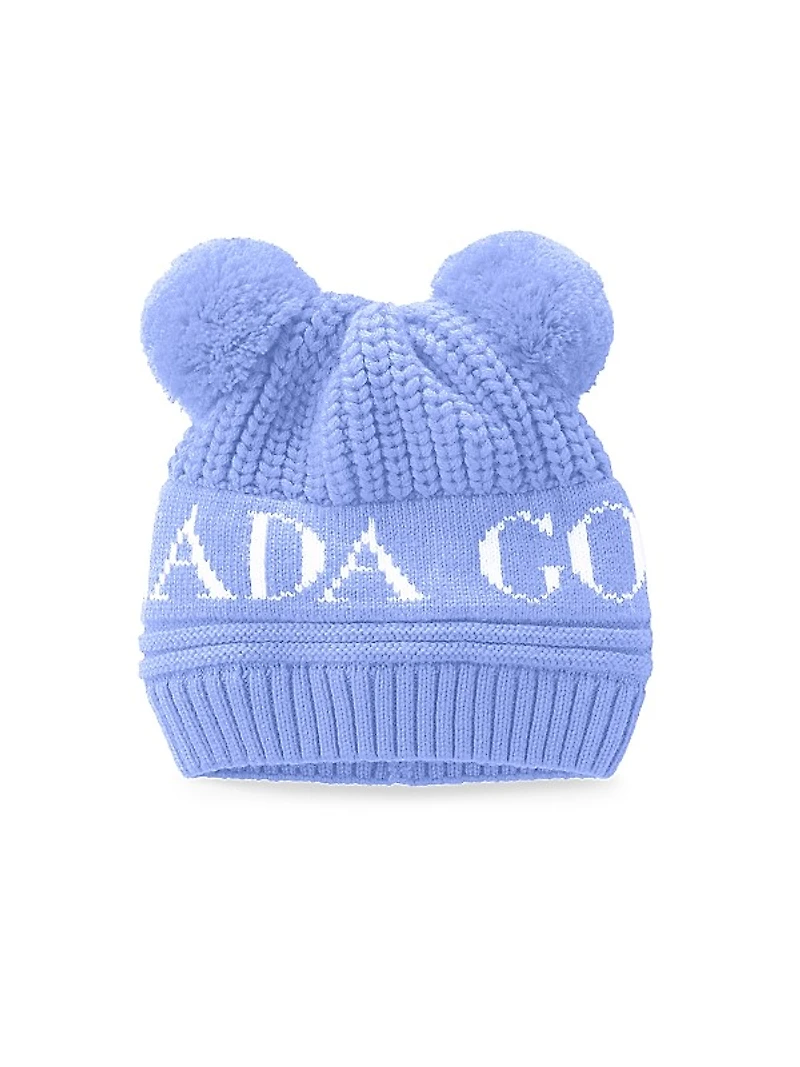 Logo Double Pom-Pom Hat