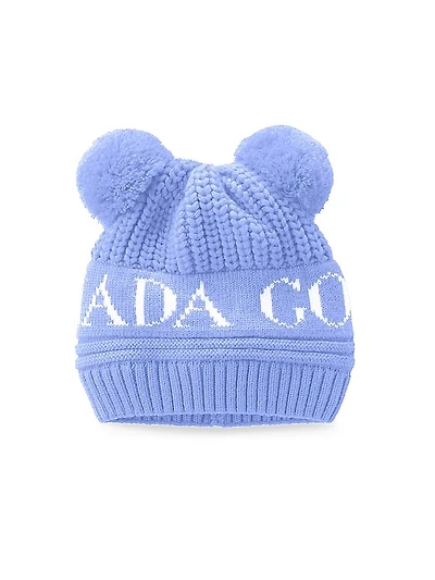 Logo Double Pom-Pom Hat