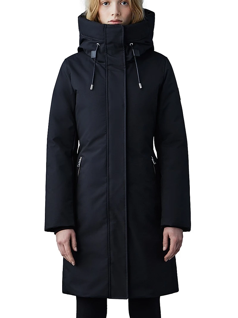 Shiloh Fitted Down Puffer Coat