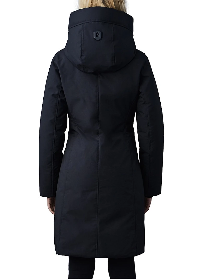 Shiloh Fitted Down Puffer Coat