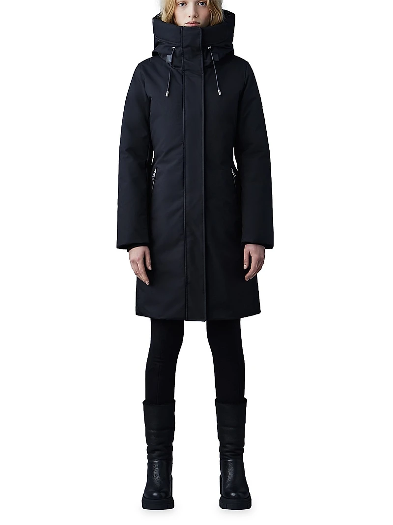 Shiloh Fitted Down Puffer Coat