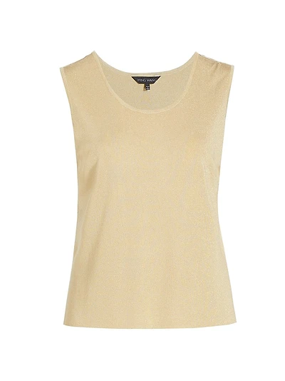 Plus Scoopneck Knit Mid-Length Tank Top