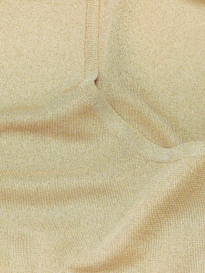 Plus Scoopneck Knit Mid-Length Tank Top