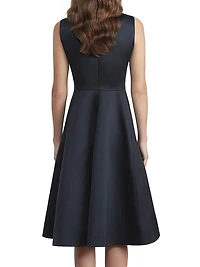 Sleeveless Fit-&-Flare Dress