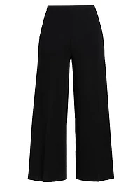 Wide-Leg Knit Pants