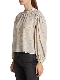 Delaney Lace-Detail Top