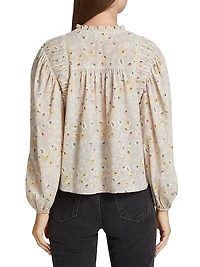 Delaney Lace-Detail Top