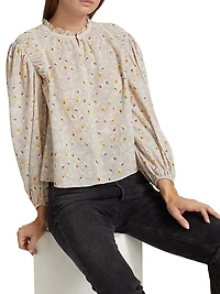 Delaney Lace-Detail Top