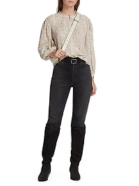 Delaney Lace-Detail Top