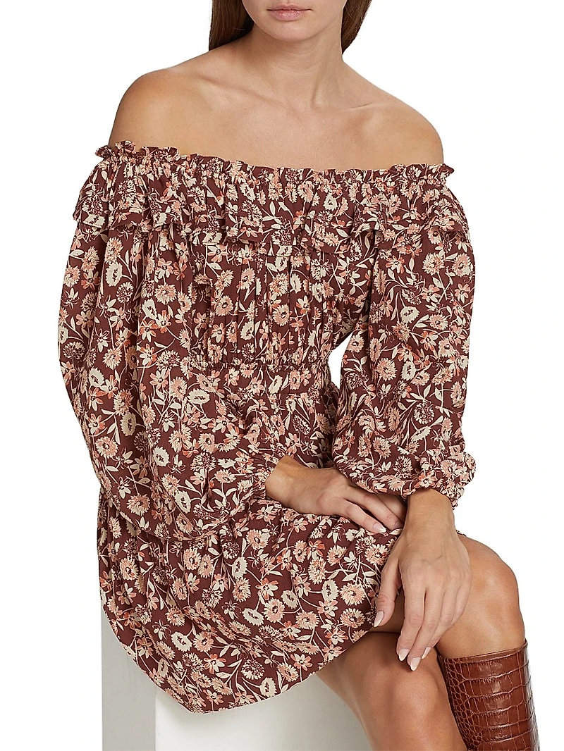 Layla Off-The-Shoulder Minidress