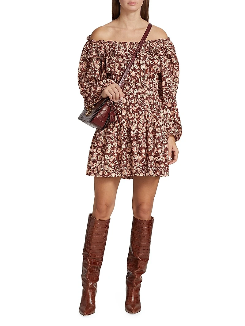 Layla Off-The-Shoulder Minidress