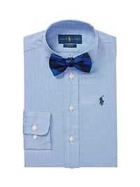 Little Boy's & Broadcloth Button-Front Dress Shirt