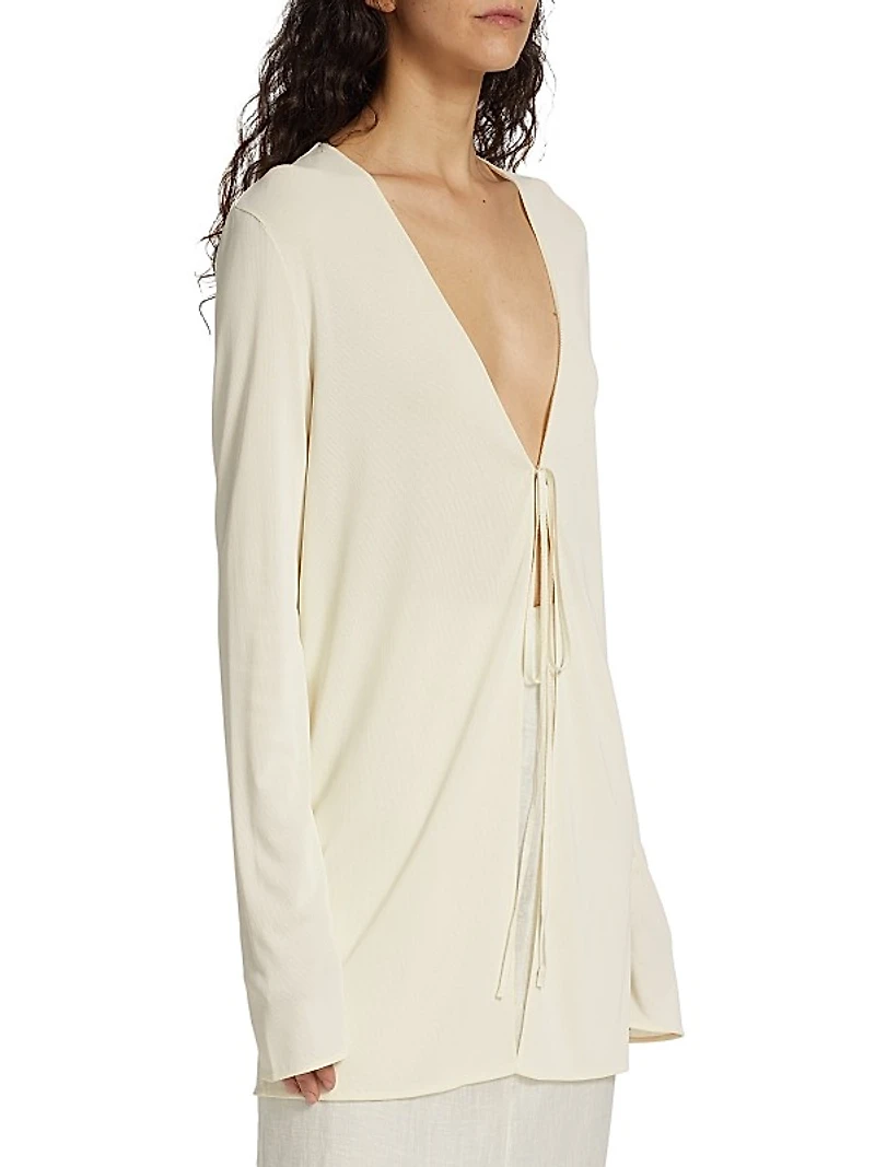 Isara Self-Tie Top