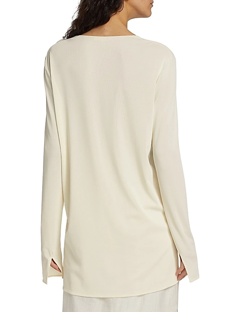 Isara Self-Tie Top