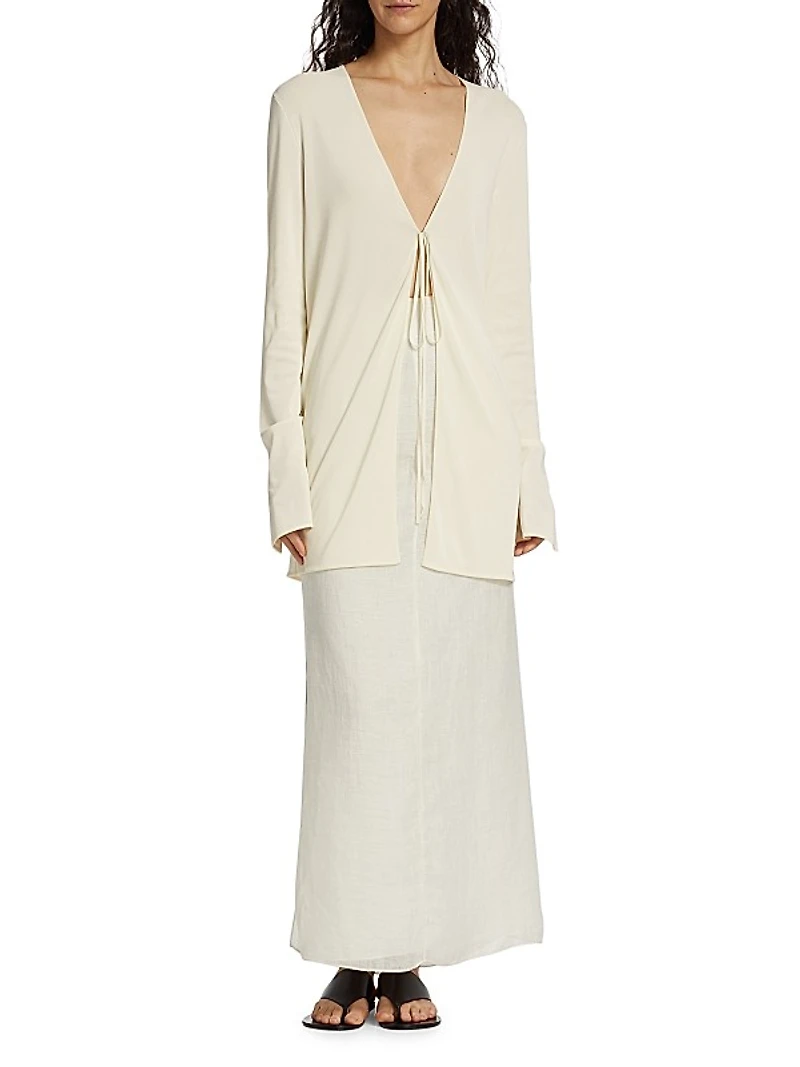Isara Self-Tie Top