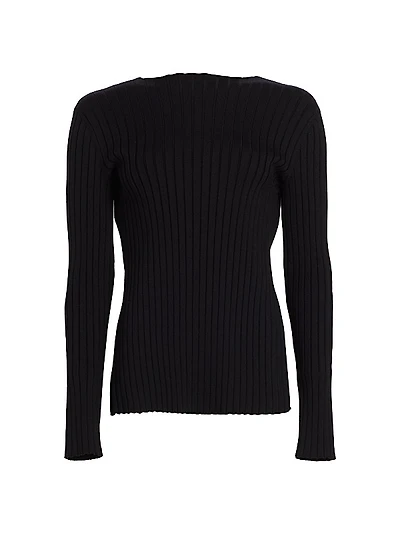 Ash Silk Cut-Out Top