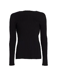 Ash Silk Cut-Out Top