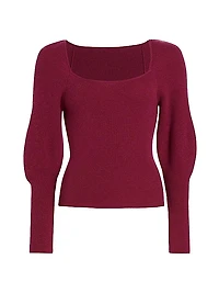 Wren Rib-Knit Sweater