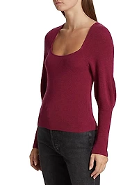 Wren Rib-Knit Sweater