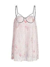 Ellen Sequin Slip Dress