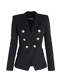 Double-Breasted Wool Jacket