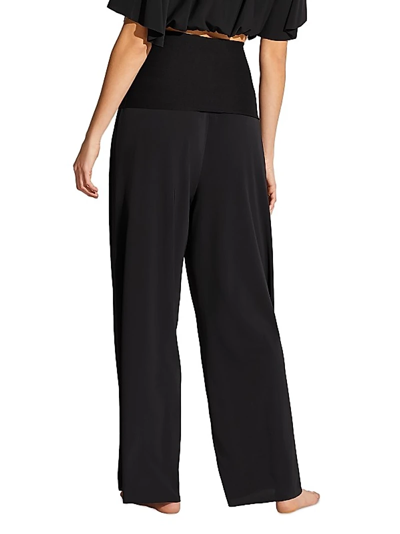 Dao Jersey Wide-Leg Pants