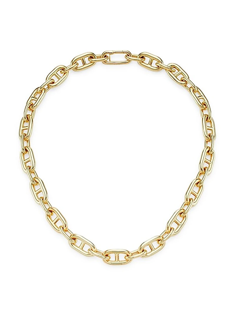 14K Yellow Gold Mariner-Chain Necklace