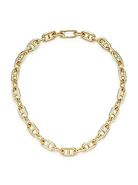 14K Yellow Gold Mariner-Chain Necklace